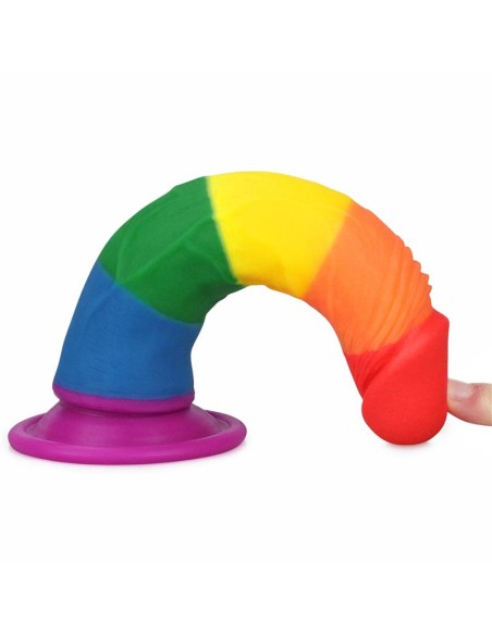 Dildo Prider 7 Silicona Liquida LGBT