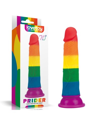 Dildo Prider 7 Silicona Liquida LGBT