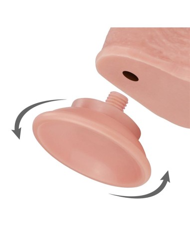 Dildo con Piel Retractil 9 Natural