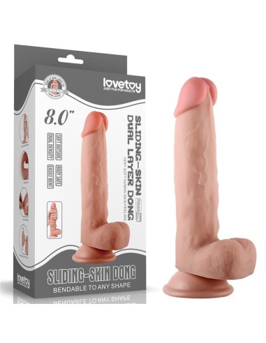 Dildo con Piel Retractil 8