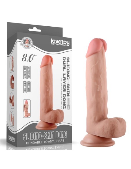 Dildo con Piel Retractil 8