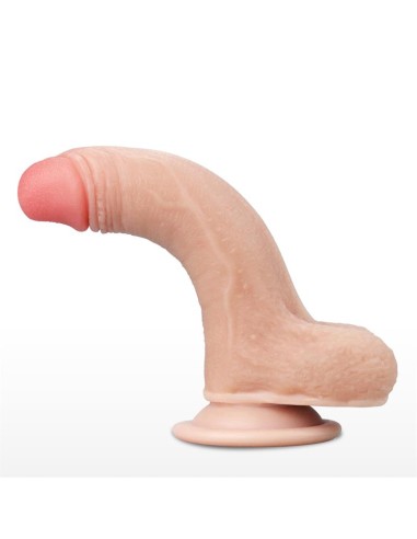 Dildo con Piel Retractil 7 Natural