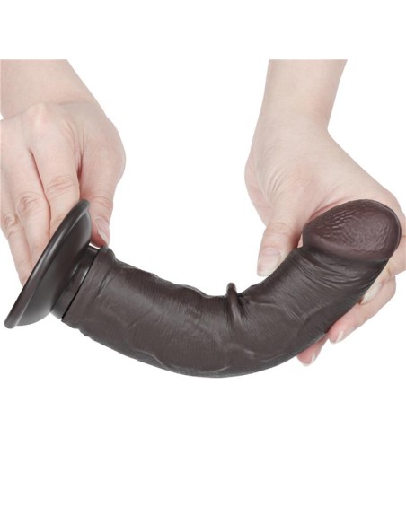 Dildo Dual Layer Piel Delizante Retractil 8 Dildo Dual Layer Piel Delizante Retractil 8