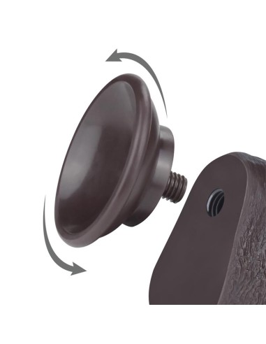 Dildo Dual Density Piel Deslizante Retractil 9