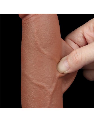 Dildo con Piel Retractil 85 Bronceado