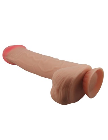 Dildo Realista Piel Deslizante Retractil 26 cm