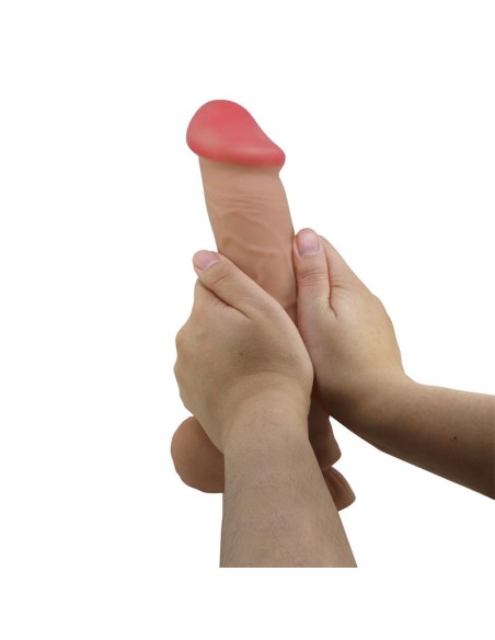 Dildo Realista Piel Deslizante Retractil 26 cm