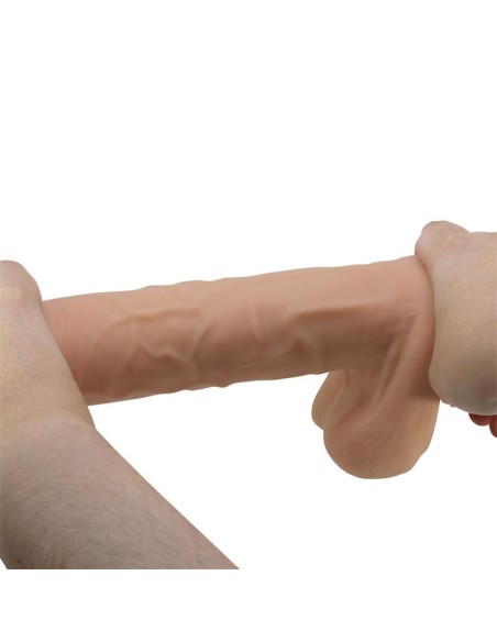 Dildo Realista Piel Deslizante Retractil 26 cm