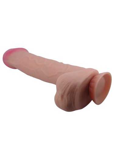 Dildo Realista Piel Deslizante Retractil 26 cm
