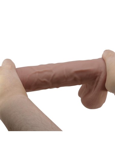 Dildo Realista Piel Deslizante Retractil 26 cm