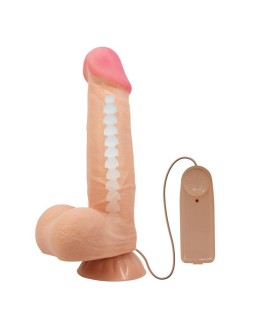 Dildo Realista Doble Densidad Piel Deslizante Retractil 2