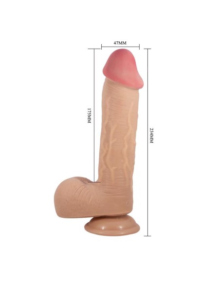 Dildo Realista con con Piel Retractil 92