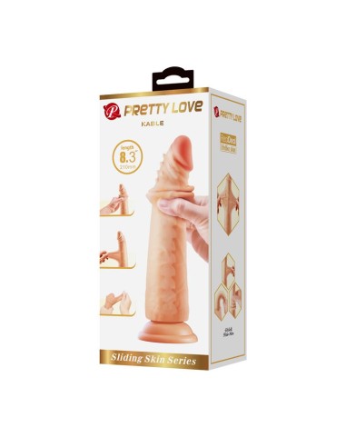 Kable Dildo con Piel Deslizante Retractil 83