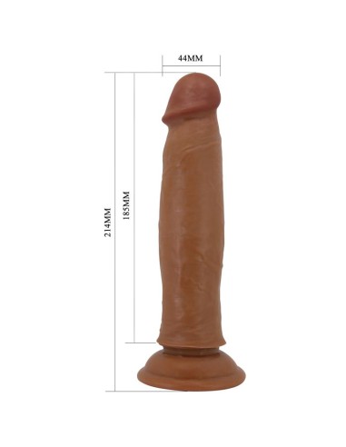Dildo con Piel Deslizante Retractil 214 cm
