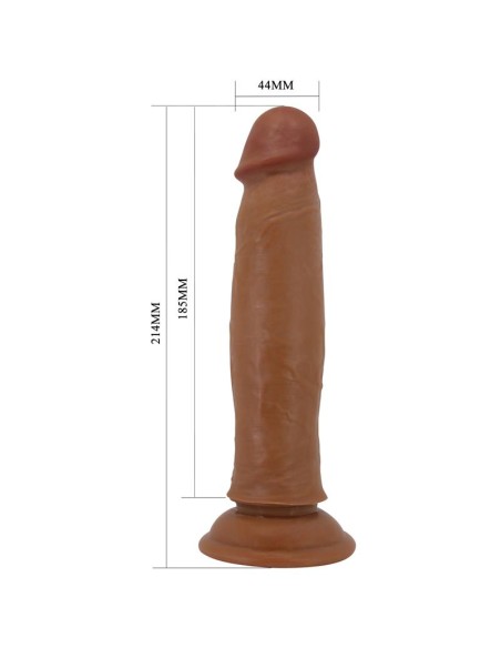 Dildo con Piel Deslizante Retractil 214 cm Dildo con Piel Deslizante Retractil 214 cm