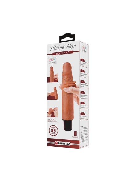 Waldorf Dildo con Piel Retractil 85
