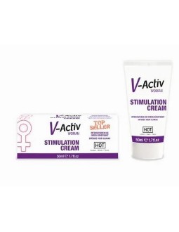 Hot V Activ Stimulation Crema Estimuladora Femenina 50 ml