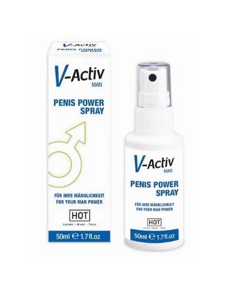 Hot V Activ Penis Power Spray para el Pene 50 ml