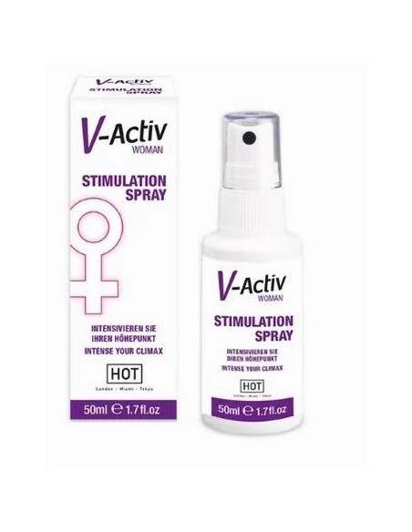 Hot V Activ Stimulation Spray Estimulante Femenino 50 ml