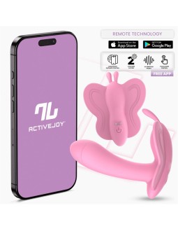 Wingy Estimulador Mariposa con APP Rosa