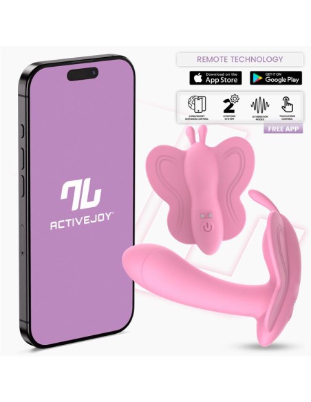 Wingy Estimulador Mariposa con APP Rosa Wingy Estimulador Mariposa con APP Rosa