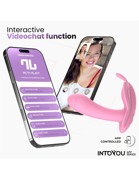 Wingy Estimulador Mariposa con APP Rosa Wingy Estimulador Mariposa con APP Rosa