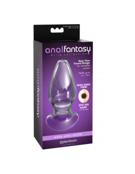 Plug Anal Mega Anal Gaper Transparente