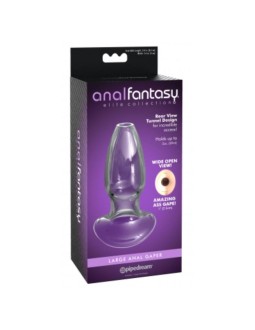 Plug Anal Gaper Grande Transparente