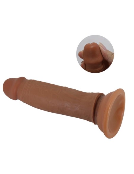 Quentin Dildo con Piel Deslizante Retractil 184 cm