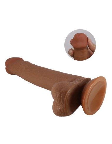 Tallen Dildo con Piel Deslizante Retractil 22 cm