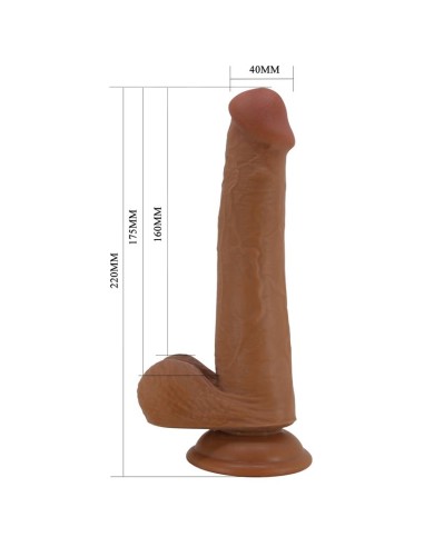 Tallen Dildo con Piel Deslizante Retractil 22 cm