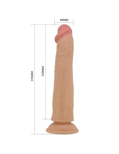 Sharife Dildo con Piel Deslizante Retractil 25 cm