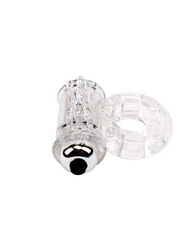 Anillo Vibrador para el Pene Bull Ring Transparente
