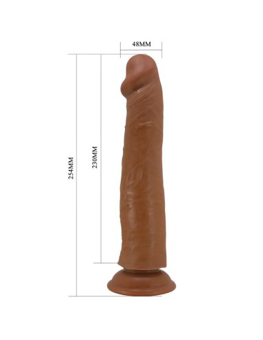 Sharife Dildo con Piel Deslizante Retractil 25 cm