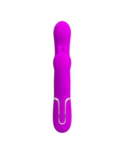 Cammy 4 in 1 Vibrador con Bolas Rotadoras y Cadena Anal