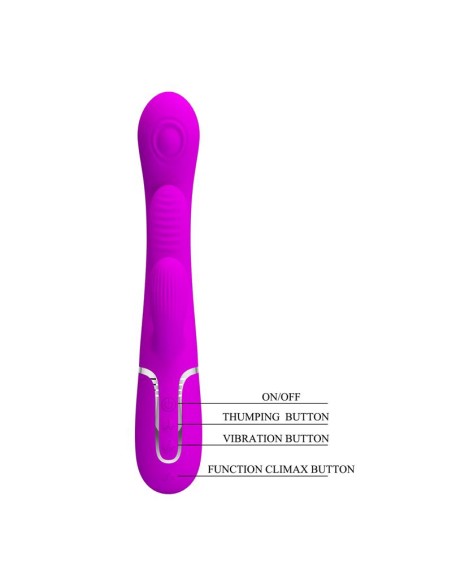 Shania Vibrador con Lengua y Thumping