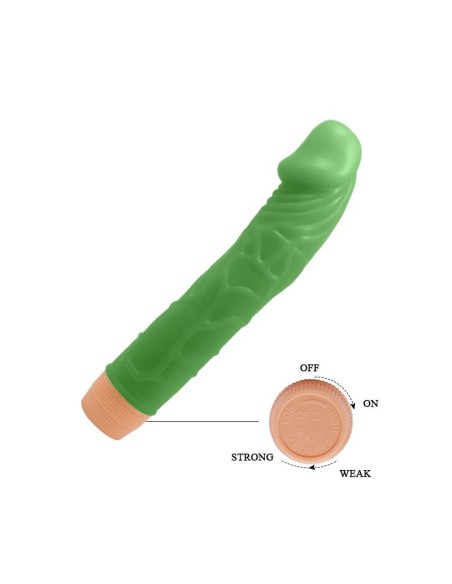 Bill Vibrador Realista 88 Verde