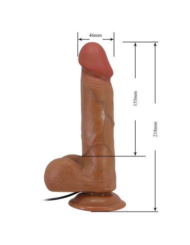 Bahamut Dildo con Vibracion y Control Remoto 85