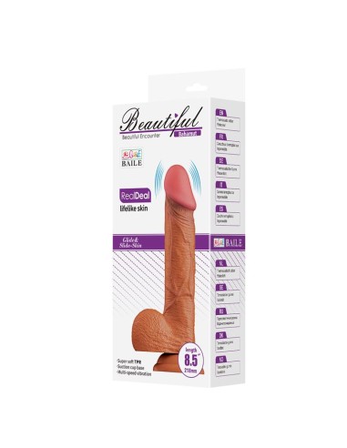 Bahamut Dildo con Vibracion y Control Remoto 85