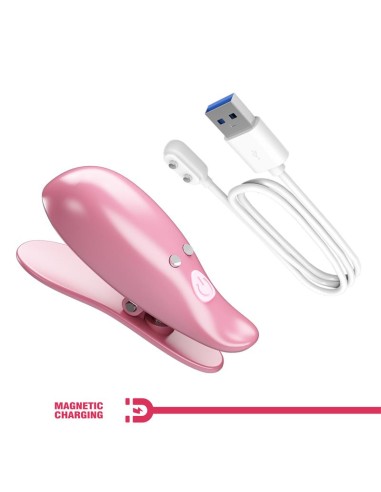 Cailey Pinzas para Pezones con Vibracion y Control Remoto
