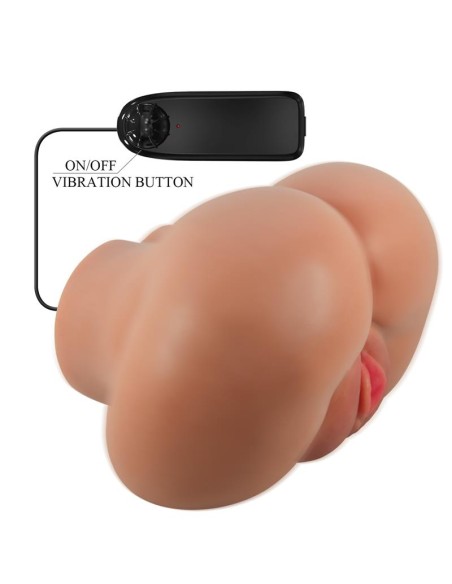 Luna Masturbador con Vibracion Vagina y Ano