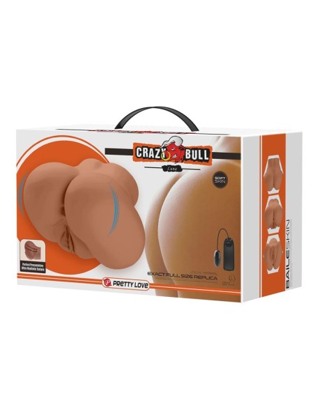 Luna Masturbador con Vibracion Vagina y Ano