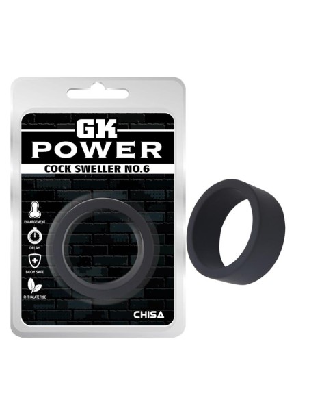 Anillo para el Pene Sweller No6 Silicona 4cm Anillo para el Pene Sweller No6 Silicona 4cm