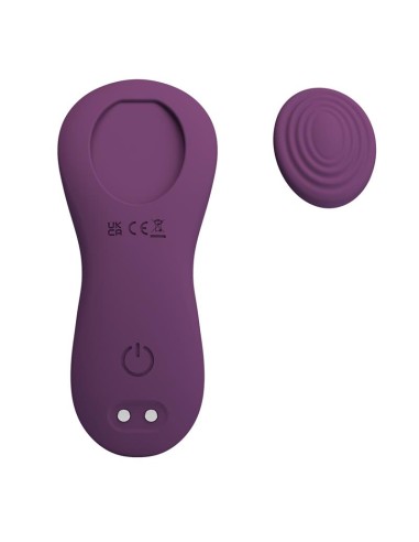 Mane Vibrador de Braguita con App Purpura