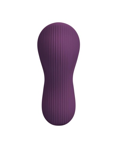 Mane Vibrador de Braguita con App Purpura