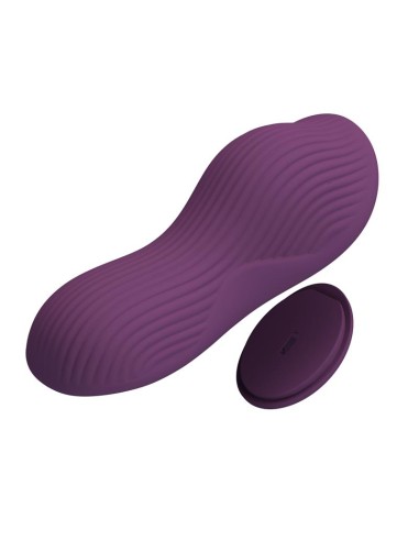 Mane Vibrador de Braguita con App Purpura