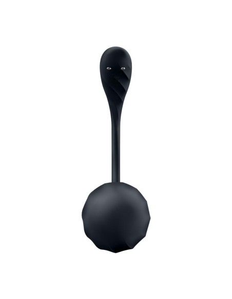 Ribbed Petal Vibrador de Braguita APP Negro Ribbed Petal Vibrador de Braguita APP Negro