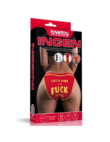 Braguitas con Vibracion Printed Panties 34 38