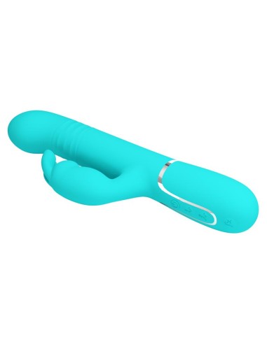 Coale Vibrador con Bolas Rotatorias y Up and Down USB
