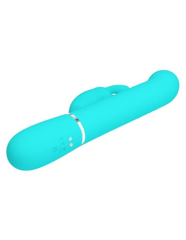 Coale Vibrador con Bolas Rotatorias y Up and Down USB